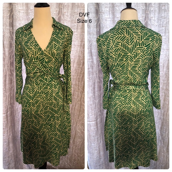 Diane Von Furstenberg Dresses & Skirts - Diane von Furstenberg wrap dress size 6